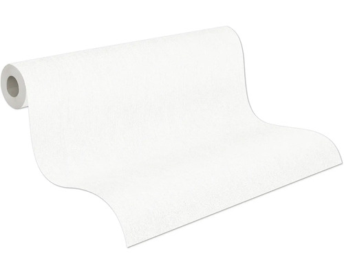 Rolle weiße Raufasertapete