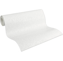 Rolle weiße Rauhfasertapete