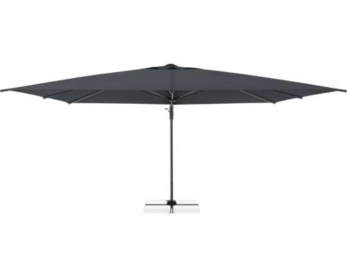 Rechteckiger Sonnenschirm mit Ständer