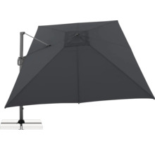 Freiarm-Sonnenschirm mit Ständerkreuz für den Gartenbereich