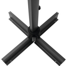 Schirmständer aus Metall mit vier Streben