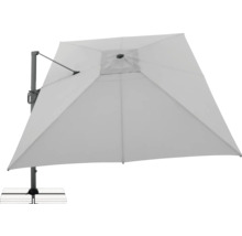 Quadratischer Ampelschirm mit Ständer