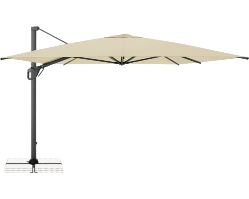 Freiarm-Sonnenschirm für den Gartenbereich