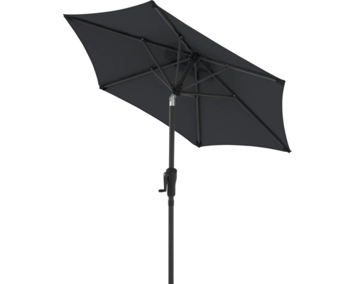 Rechteckiger Sonnenschirm mit Kurbelmechanismus