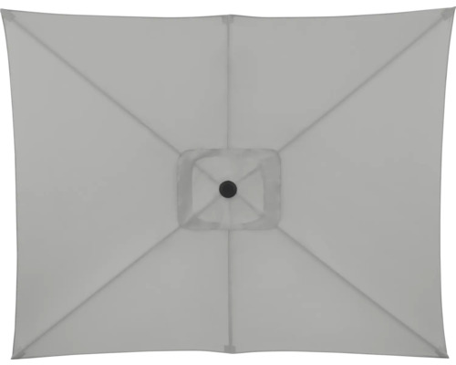 Quadratischer Sonnenschirm von oben