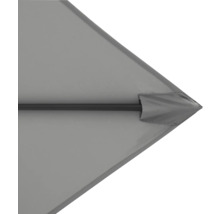 Detailansicht eines Sonnenschirms mit Streben