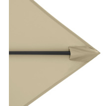 Detailansicht einer Schirmspitze