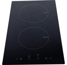 Induktionskochfeld mit zwei Kochzonen