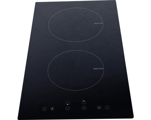 Induktionskochfeld mit zwei Kochzonen