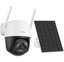 Überwachungskamera mit Solarpanel für den Aussenbereich