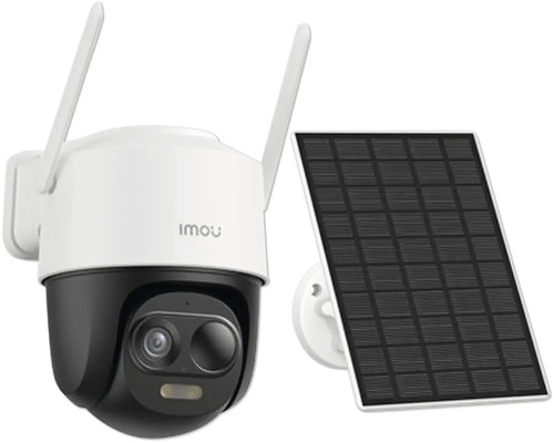 Überwachungskamera mit Solarpanel für den Aussenbereich