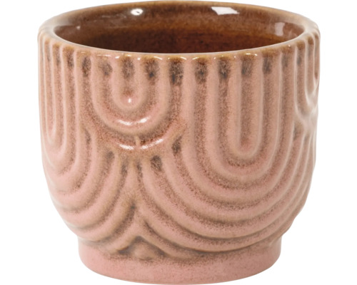 Keramik Blumentopf mit Muster