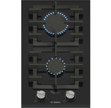 Bosch Gaskochfeld mit zwei Kochstellen und Flamme