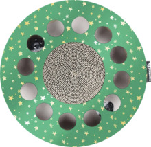 Katzenspielzeug mit Kratzfläche und Ball