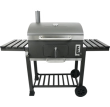 Holzkohlegrill mit Ablageflächen
