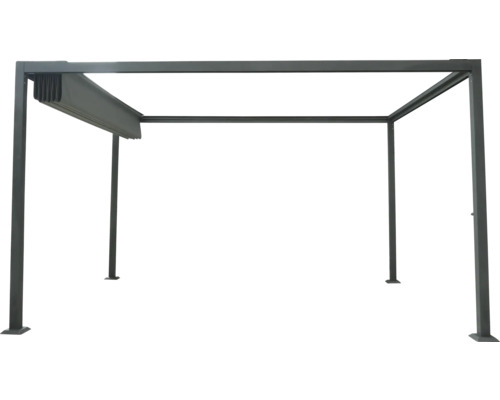 Pergola mit Lamellendach zur Beschattung