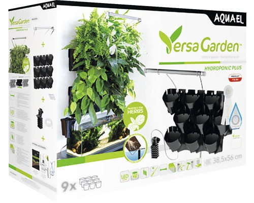 AQUAEL Wall Module Versa Garden Starter Kit, Vertikaler Garten