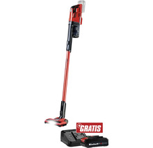 Akkusauger mit Akku, Ladegerät und dem Hinweis Gratis