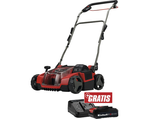 Einhell Akku-Rasenmäher mit Akku und Ladegerät