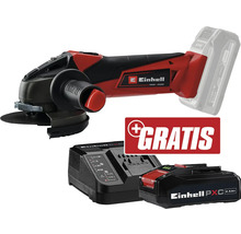 Einhell Akku-Winkelschleifer mit Ladegerät und Akku