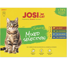 Josi Cat Adult Katzenfutter im Soße-Mixpack