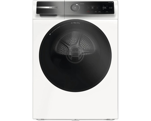 Bosch Wärmepumpentrockner mit Trommel und Bedienfeld