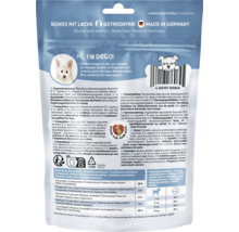 Yummeez Bonies mit Lachs, getreidefrei, hergestellt in Deutschland