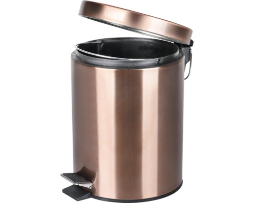 Treteimer mit offenem Deckel