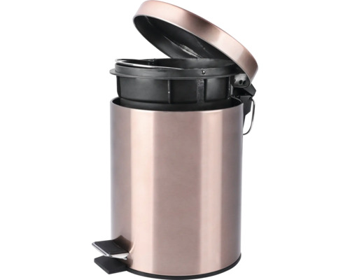 Treteimer aus Metall mit herausnehmbarem Inneneimer