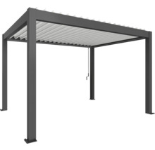 Pergola mit Lamellendach für den Garten