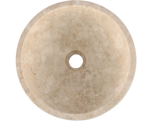 Rundes Aufsatzwaschbecken aus Naturstein
