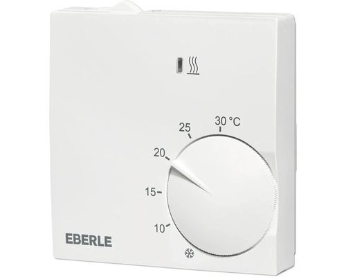 EBERLE Raumthermostat RTR-S 6202-6 weiß 131110451600 Eberle Temperaturregler zur Steuerung der Raumtemperatur
