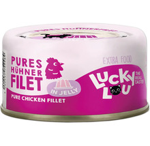 Lucky Lou Katzenfutter mit Huhn im Gelee in Dose