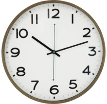 Runde Wanduhr mit Ziffernblatt und Zeitanzeige