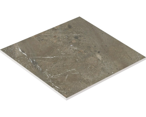 Feinsteinzeug Terrassenplatte Millar Natural rektifizierte Kante 60 cm x 60 cm x 2 cm Fliese mit Marmoroptik