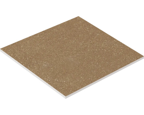 Feinsteinzeug Terrassenplatte Glower Terracotta rektifizierte Kante 60 cm x 60 cm x 2 cm Quadratische Fliese aus Steinzeug