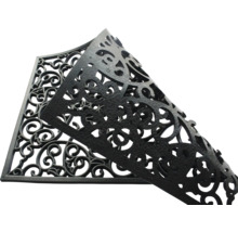 Dekorative Fußmatte mit Ornamentmuster
