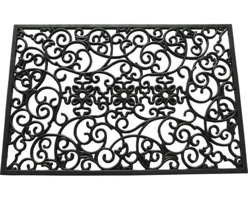 Fußmatte mit floralem Muster für den Eingangsbereich