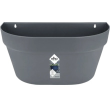 Grauer Elho Pflanztopf zur Wandmontage