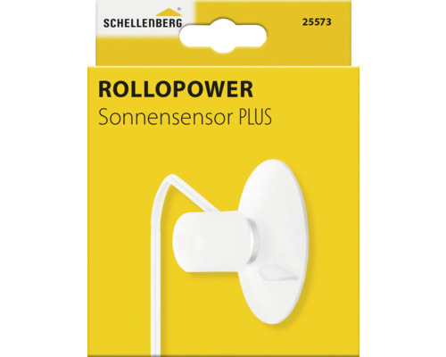 Schellenberg RolloPower Sonnensensor Plus im gelben Karton