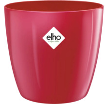 Roter Blumentopf mit Elho Logo