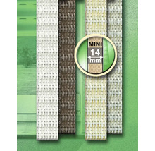 Mehrere 14 Millimeter breite Sichtschutzstreifen