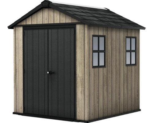 Gartenhaus mit Doppeltür und Fenstern