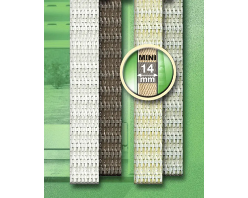 Sichtschutzzaun-Befestigungsbänder in verschiedenen Ausführungen und 14 mm Breite