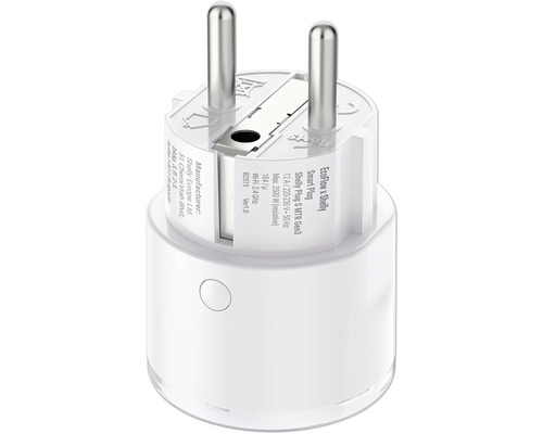 Weißer Smart Plug für den Innenbereich