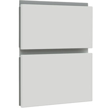 Zwei übereinanderliegende Schubladen