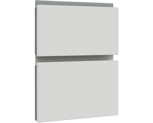 Zwei übereinanderliegende Schubladen