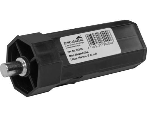 Mini Walzenhülse mit einer Länge von 104 Millimeter und einem Durchmesser von 40 Millimeter