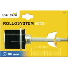 Schellenberg Rollladensystem 80501 mit 60 Millimeter Durchmesser und über 90 Millimeter Länge