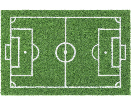 Kokosmatte Soccer Green 40x60 cm Fußballfeld Teppich